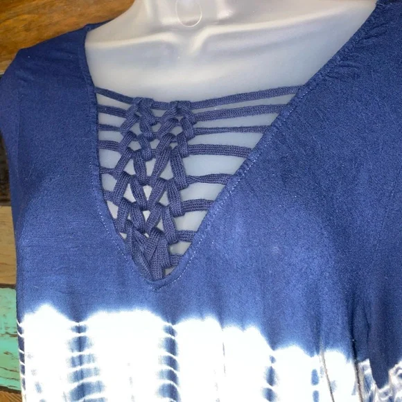 American Eagle Soft & Sexy Lace up Front Tee M - Picture 7 of 12